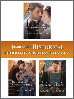 cover image of Harlequin Historical February 2020--Box Set 2 of 2
